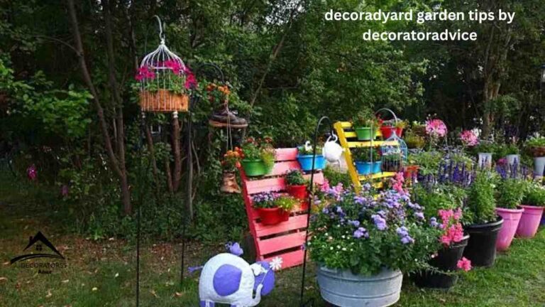 Learn how to keep your plants healthy with simple, practical decoradyard garden tips by decoratoradvice. Easy steps for watering, sunlight, and soil care.