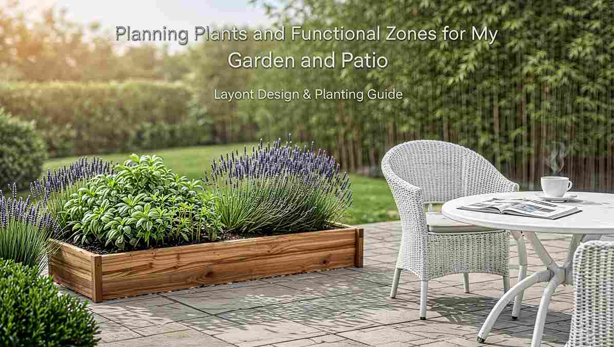 Planning Plants and Functional Zones for My Garden and Patio
