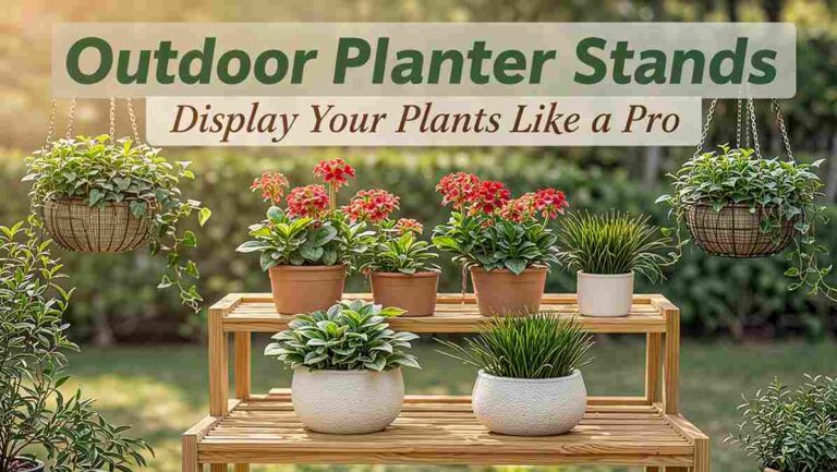 Outdoor Planter Stands: Display Your Plants Like a Pro