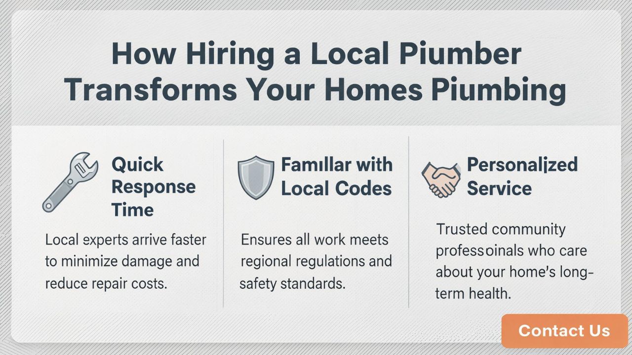 How Hiring a Local Plumber Transforms Your Homes Plumbing