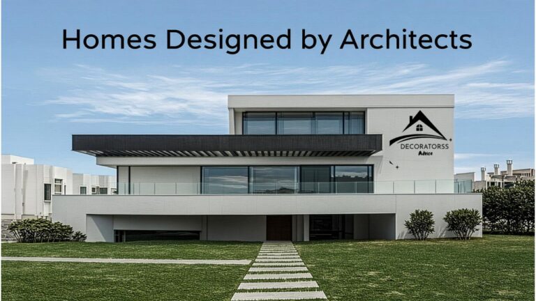 Homes Designed by Architects Modern Minimalist